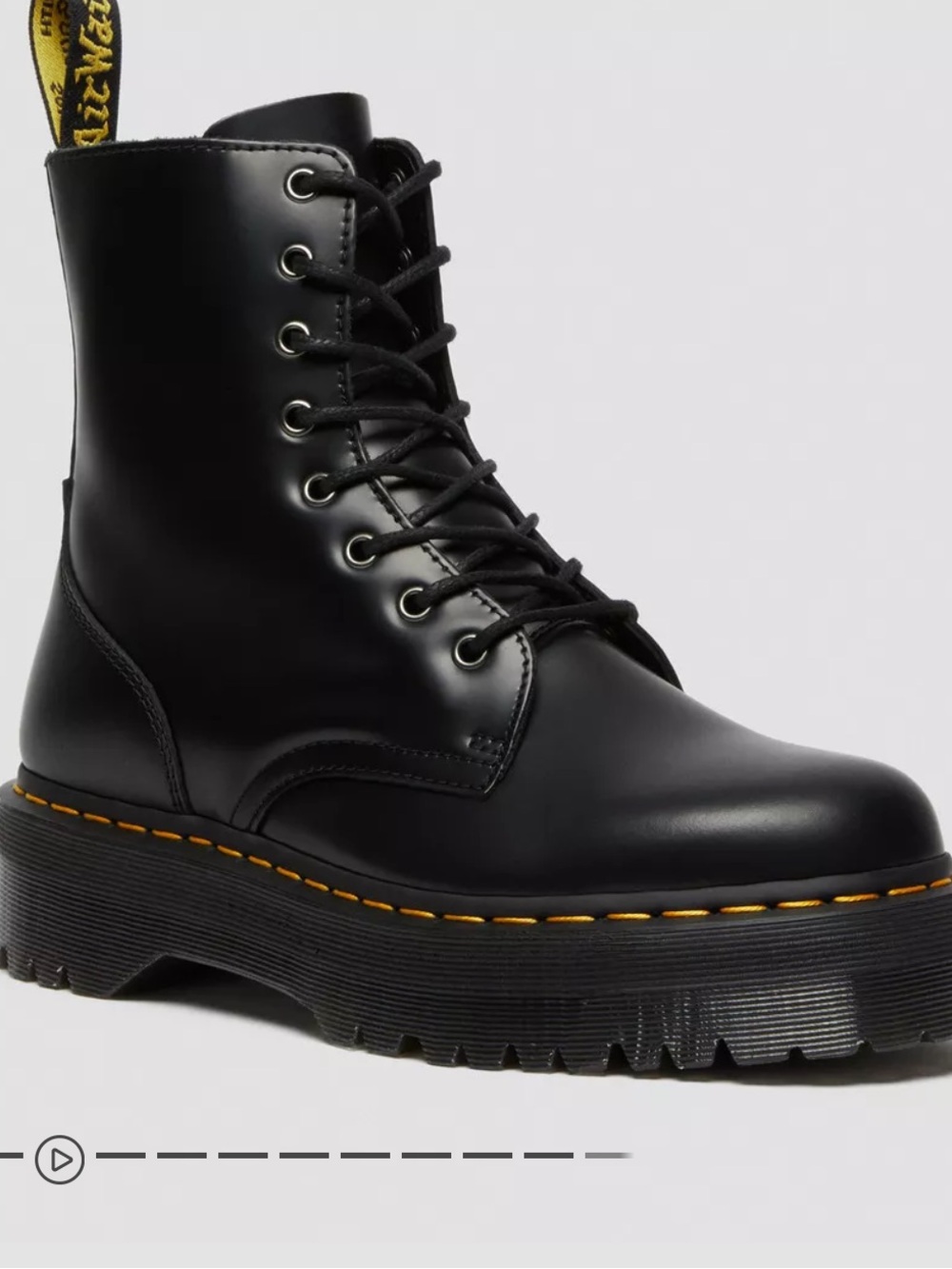 JADON BOOT SMOOTH LEATHER PLATFORMS